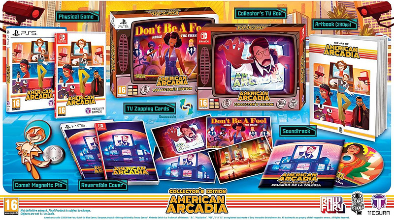 American Arcadia Collectors Edition (PEGI) Rueckseite