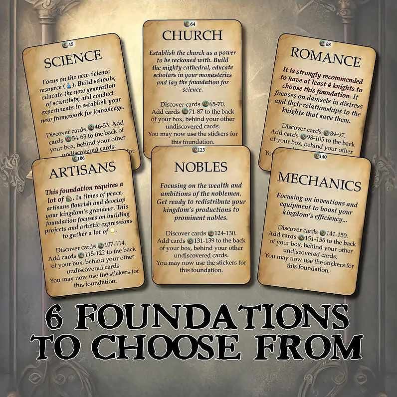 Kingdom Legacy - Feudal Kingdom Foundations Rueckseite