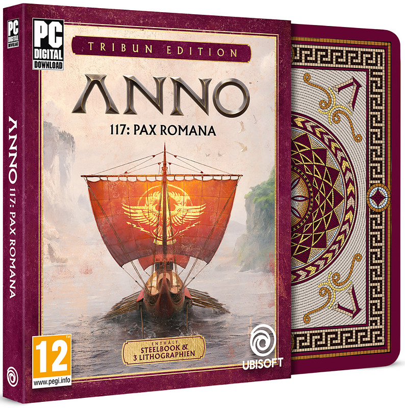 Anno 117: Pax Romana Tribun Edition + 4 Boni (AT-P Cover