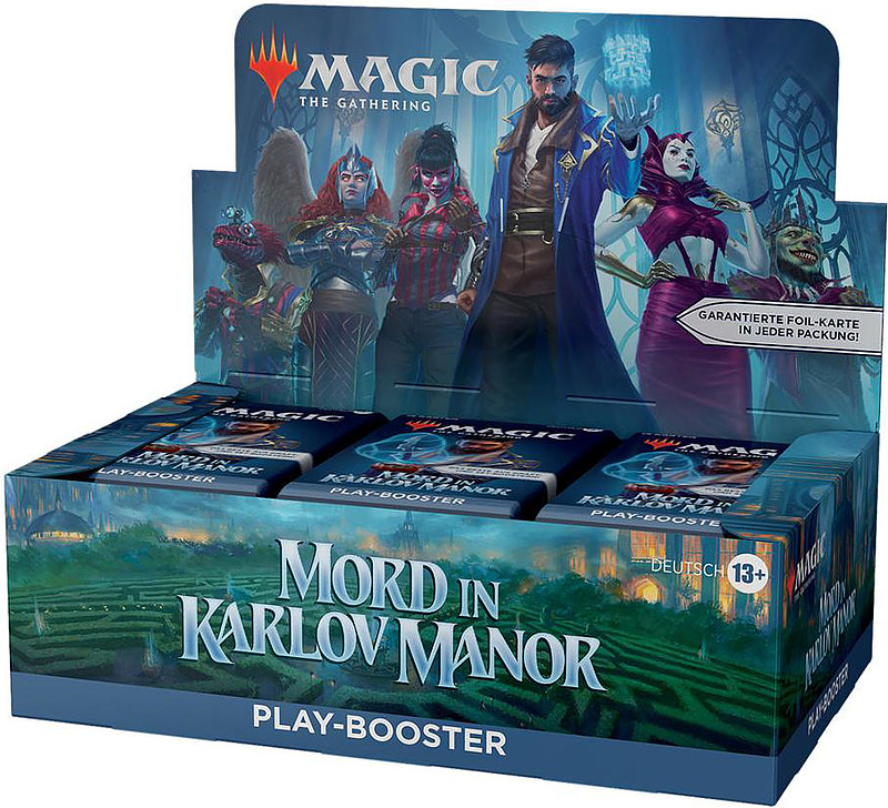 MTG - Murders at Karlov Manor Play Boo. Dis. (DE) Cover
