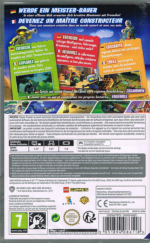 Lego Worlds Rueckseite