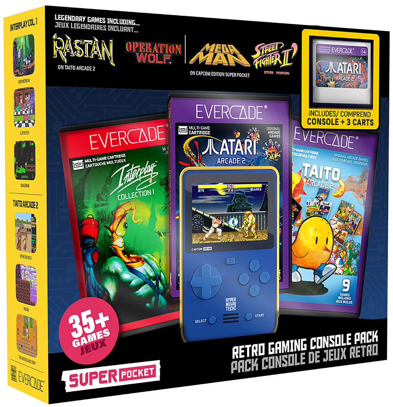 Blaze Evercade Capcom Super Pocket Starter Bundle 2 Cover