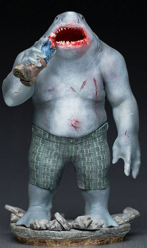 The Suicide Squad BDS King Shark Statue Cover