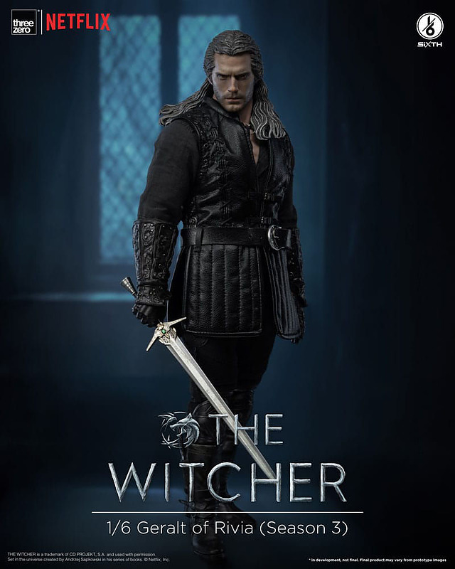 The Witcher Season 3 Actionfigur 1/6 Geralt Cover