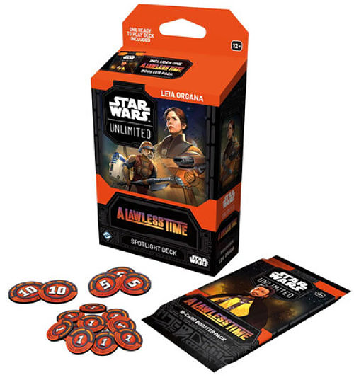 SWU A Lawless Time - Leia Organa Deck Cover