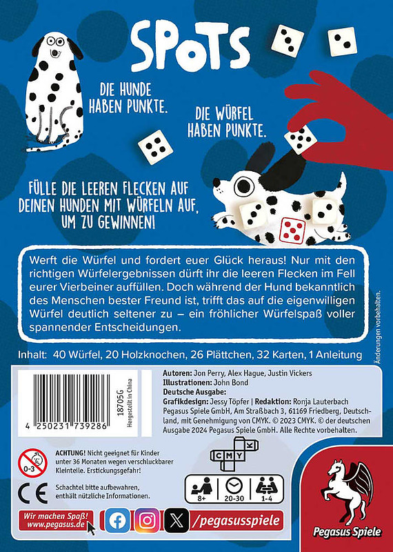 Spots Rueckseite