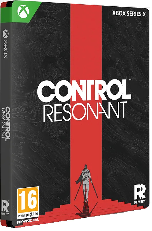 Control Resonant Steelbook Edition (PEGI) Cover