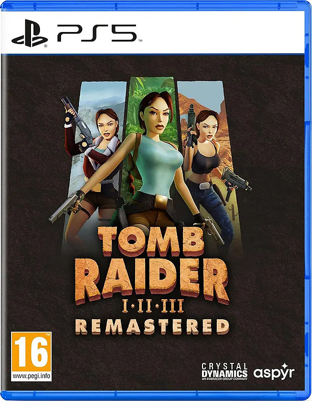 Tomb Raider 1-3 Remastered Collection Standard Ed. Cover