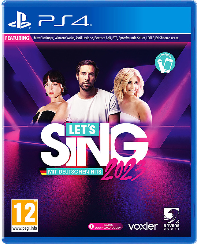 Let's Sing 2023 German Version (AT-PEGI) Cover