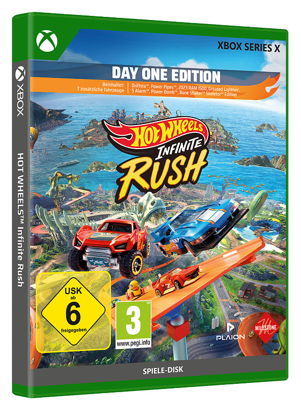 Hot Wheels Infinite Rush D1 Edition Cover