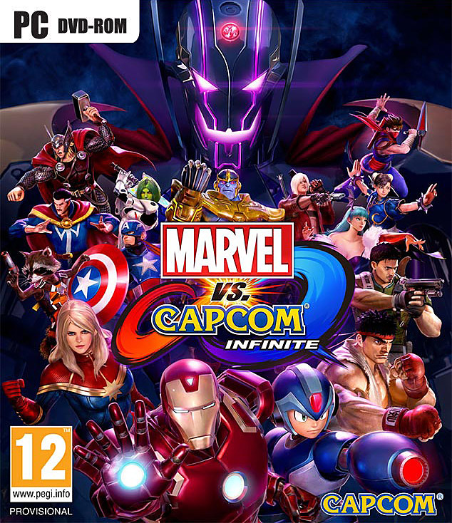 Marvel vs. Capcom: Infinite + DLC (AT-PEGI) Cover