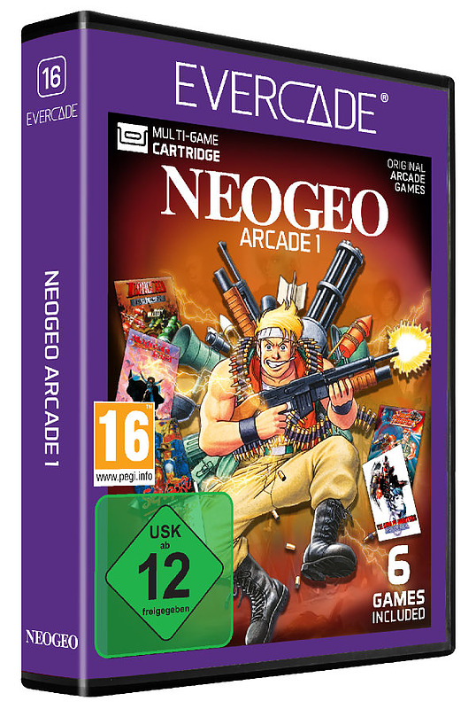 Blaze Evercade Neogeo Arcade 1 Cover