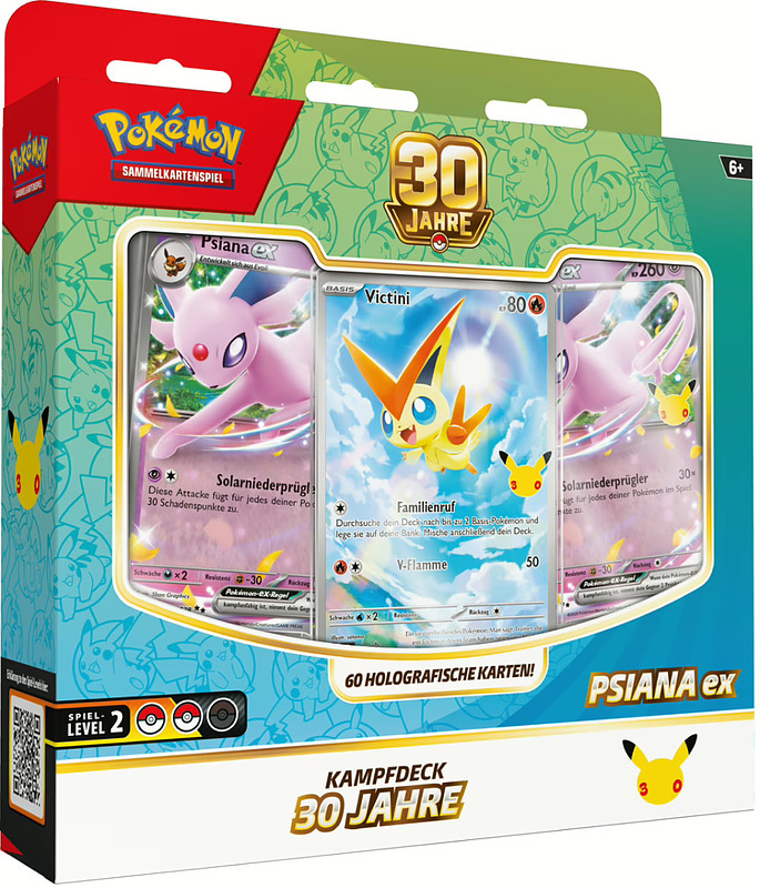 Pokemon 30 Jahre Kampfdeck Tag Cover