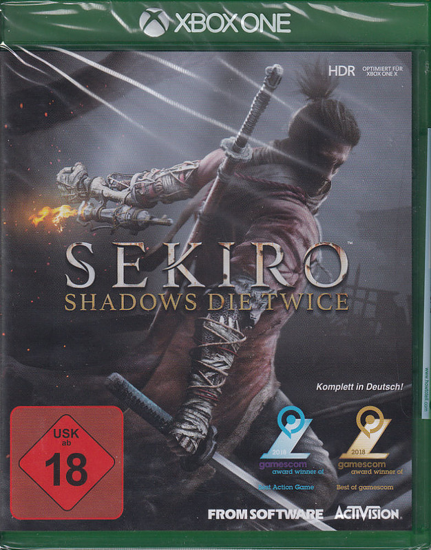 Sekiro: Shadows Die Twice Cover