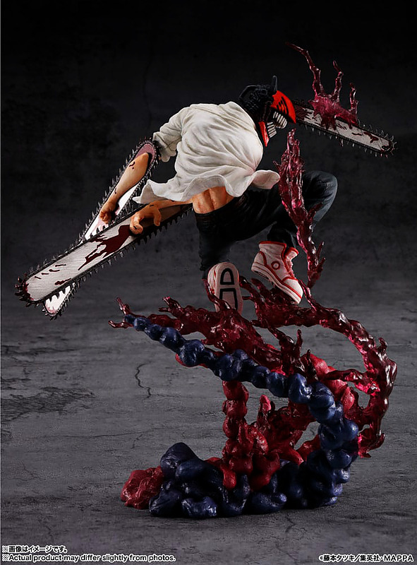 Chainsaw Man FiguartsZERO PVC Statue Chainsaw Man Rueckseite Chainsaw Man FiguartsZERO PVC Statue Chainsaw Man Rueckseite