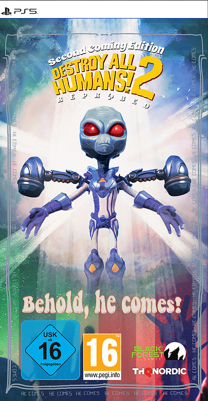 Destroy All Humans! 2: Reprobed Coming Edition Cover