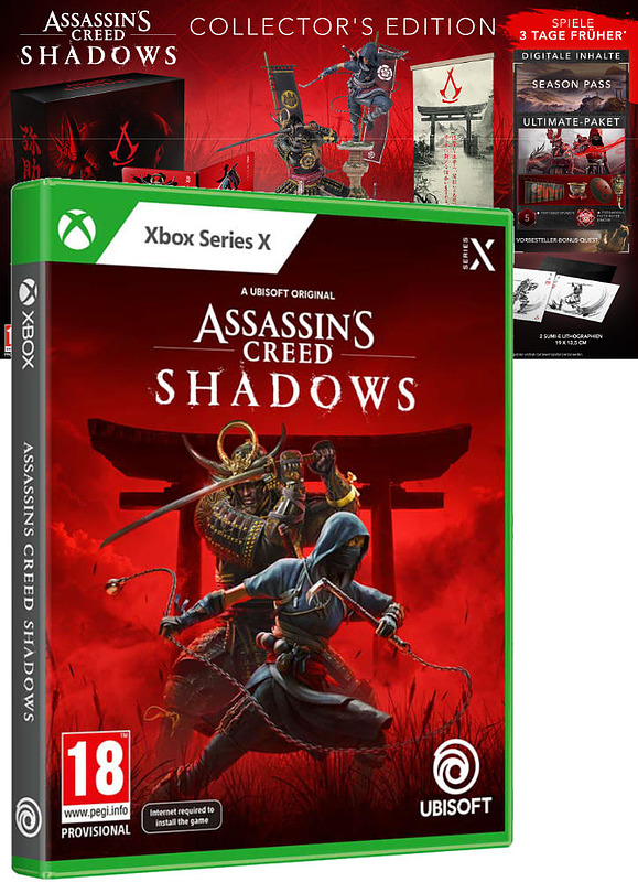 Assassins Creed Shadows Collectors Edition Cover