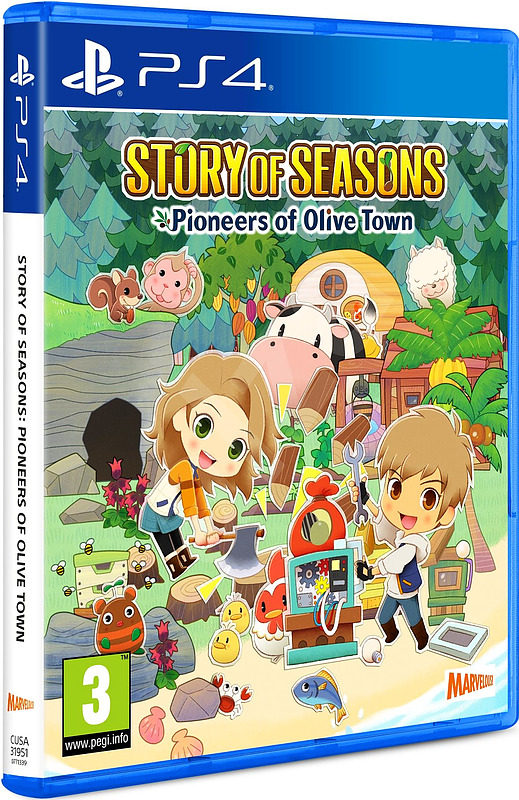 Story of Seasons: Pioneers of Olive Town (PEGI) Cover
