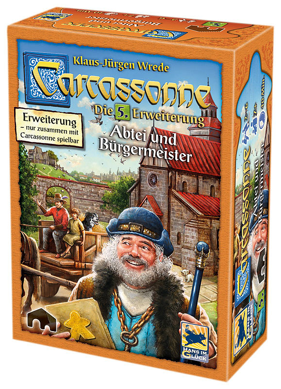Carcassonne: Abtei und Bürgermeister Cover