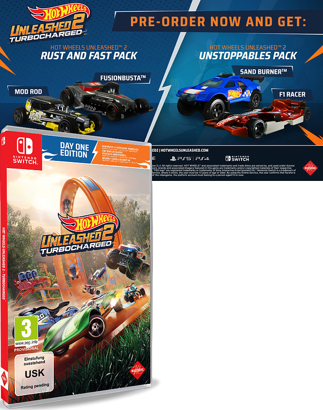 Hot Wheels Unleashed 2 Turbocharged Cover