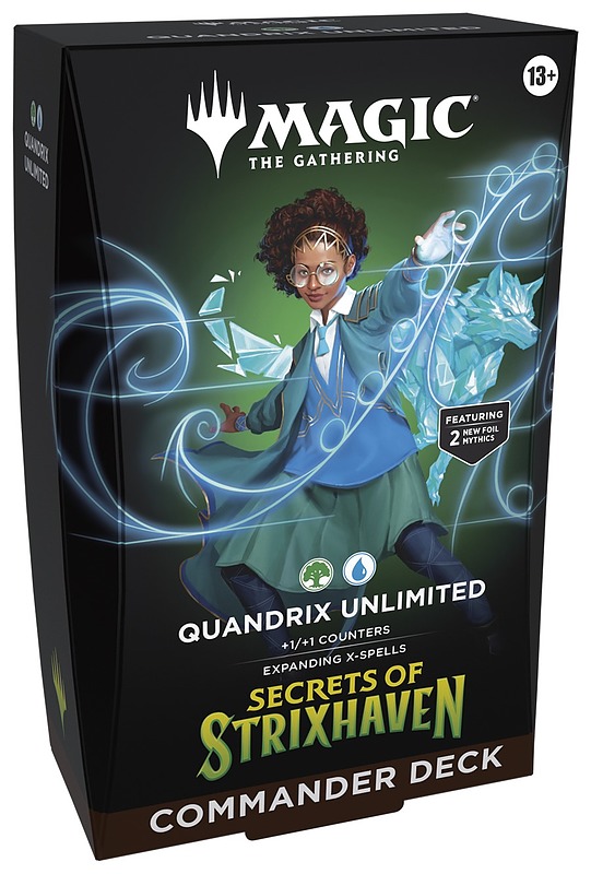 MTG - Secrets of Strixhaven Com. Quandrix DE Cover