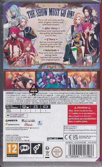 Radiant Tale Fanfare (PEGI) Rueckseite