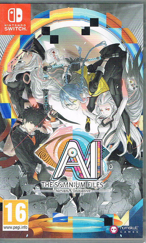 AI: The Somnium Files - nirvanA Initiative (PEGI) Cover