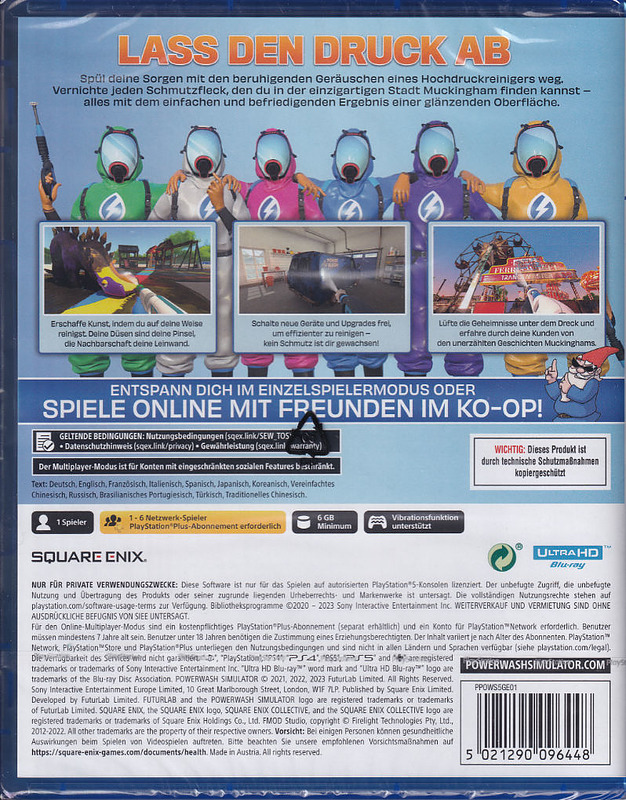 PowerWash Simulator Rueckseite