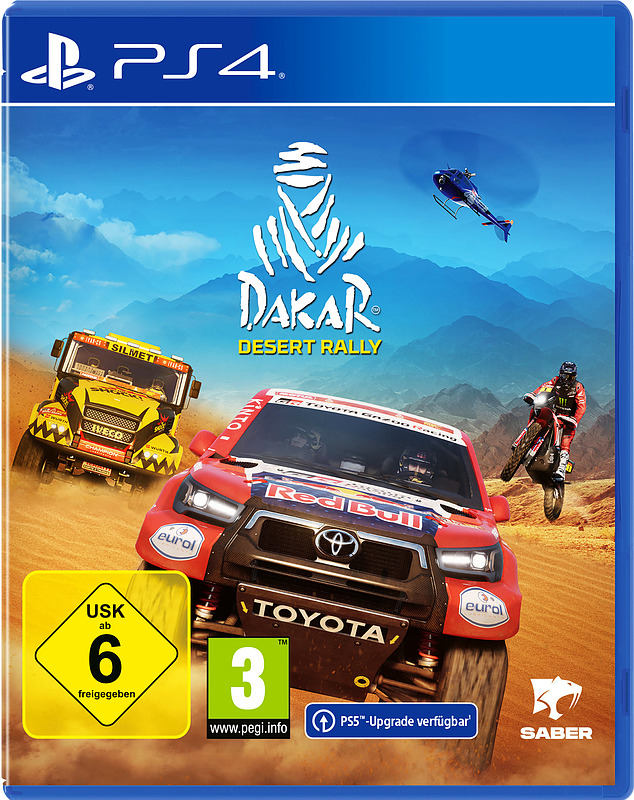 Dakar Desert Rally + Bonus Cover