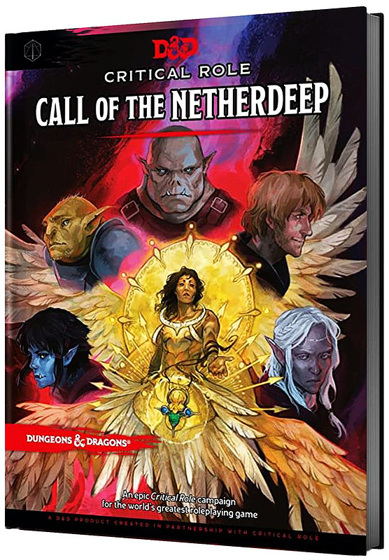 D&D Critcal Role: Call of the Netherdeep HC Cover
