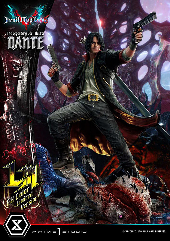 Devil May Cry 5 Statue 1/4 Dante Ex Color Limited Cover