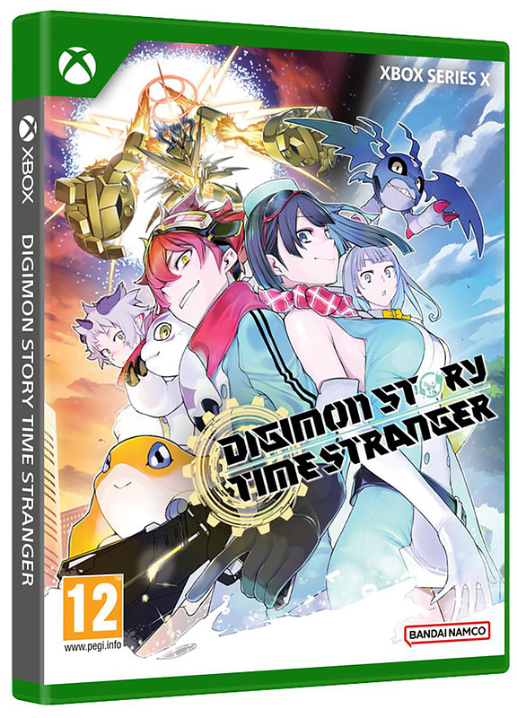 Digimon Story: Time Stranger (PEGI) Cover
