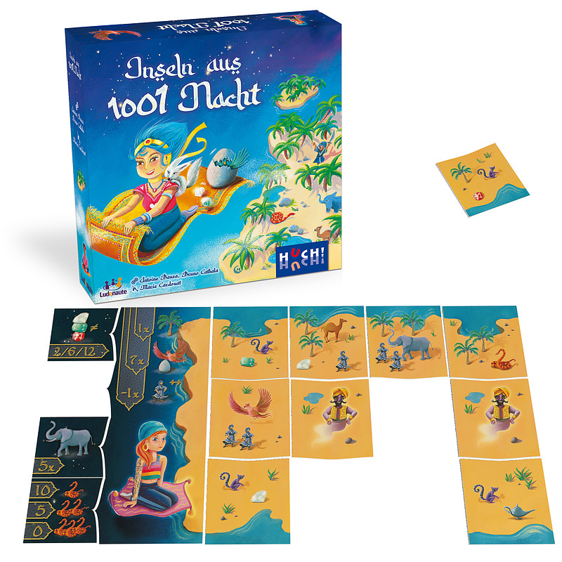 Inseln aus 1001 Nacht Rueckseite