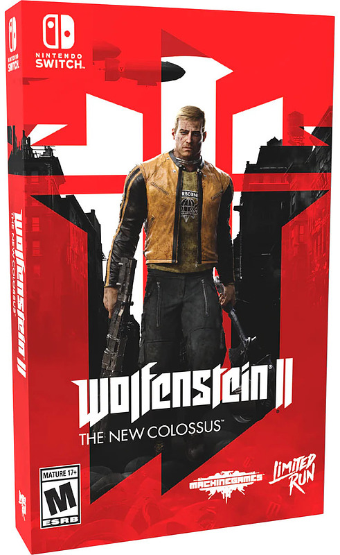 Wolfenstein II: The New Colossus Steelbook (Limited Run) Cover