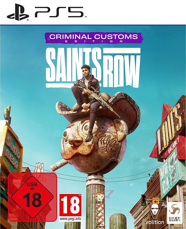Saints Row Criminal Customs Edition + 3 Boni Cover