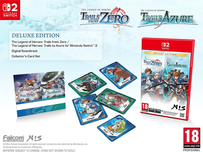 The Legend of Heroes: Double Pack Deluxe Edition (PEGI) Cover