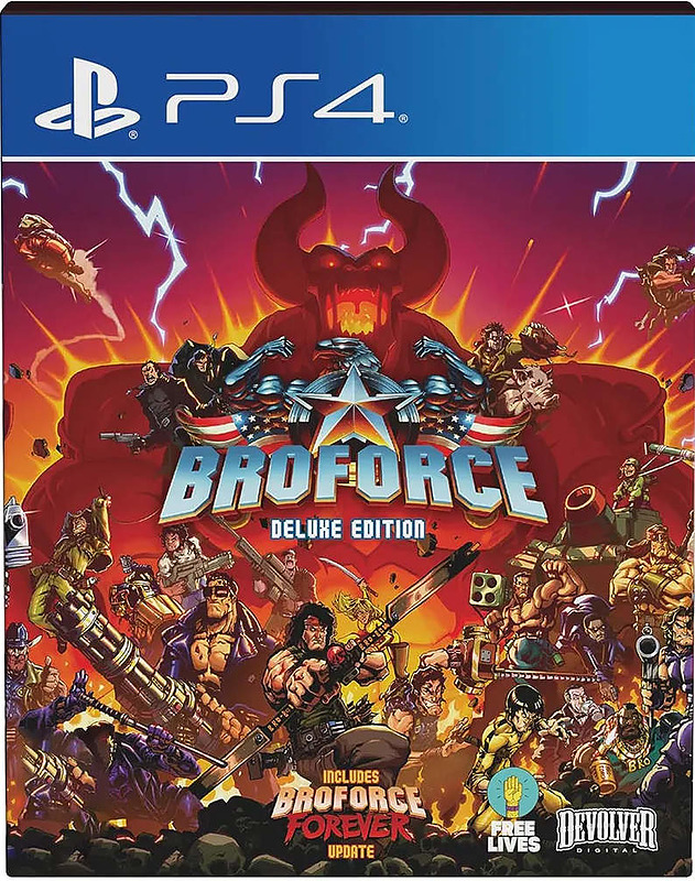 Broforce Deluxe Edition(PEGI) Cover