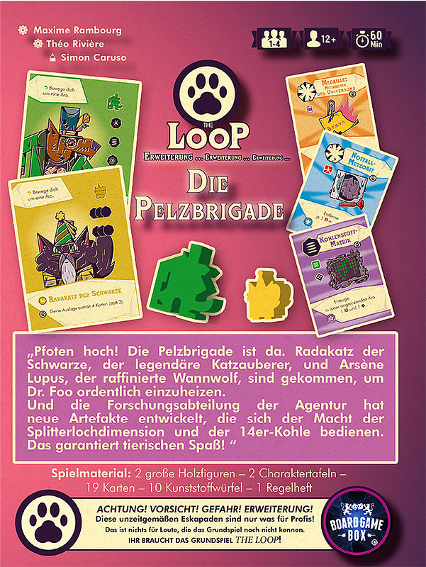 The Loop: Die Pelzbrigade Rueckseite