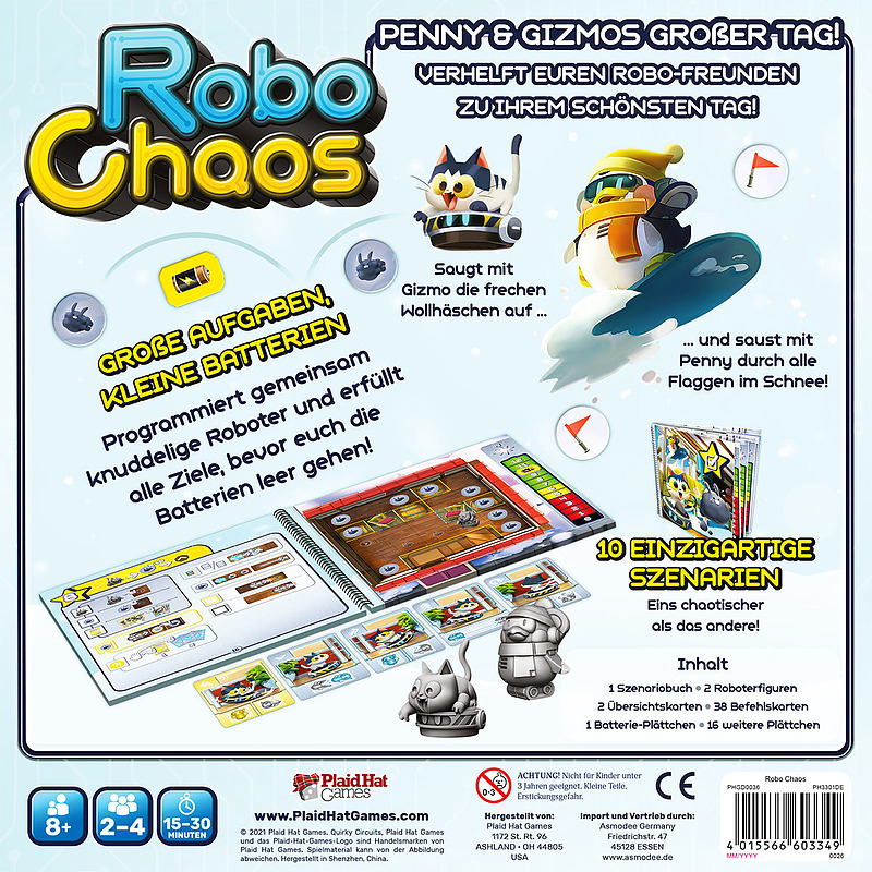 Robo Chaos Rueckseite