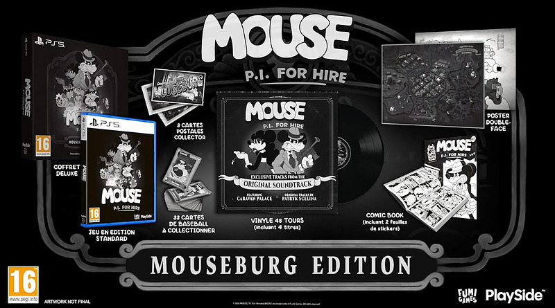 Mouse: P.I. for Hire Mouseburg Edition (PEGI) Rueckseite