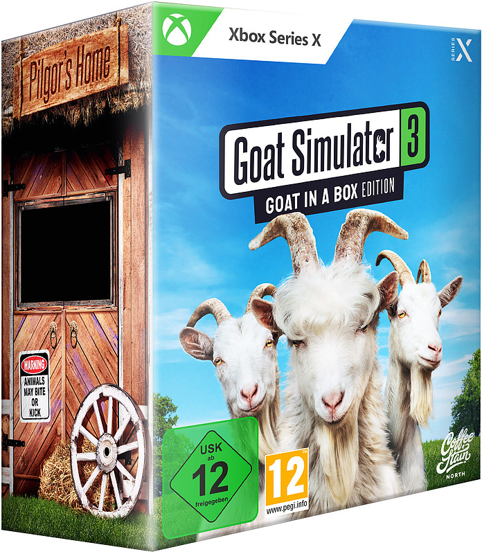 Goat Simulator 3 Goat In A Box Edition Cover