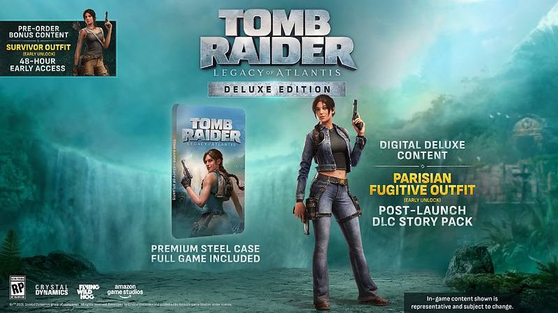 Tomb Raider: Legacy of Atlantis Deluxe Edition Cover