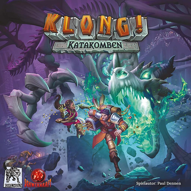 Klong! Katakomben 2-4 Spieler, Spieldauer ca. 45-90 Minuten Cover