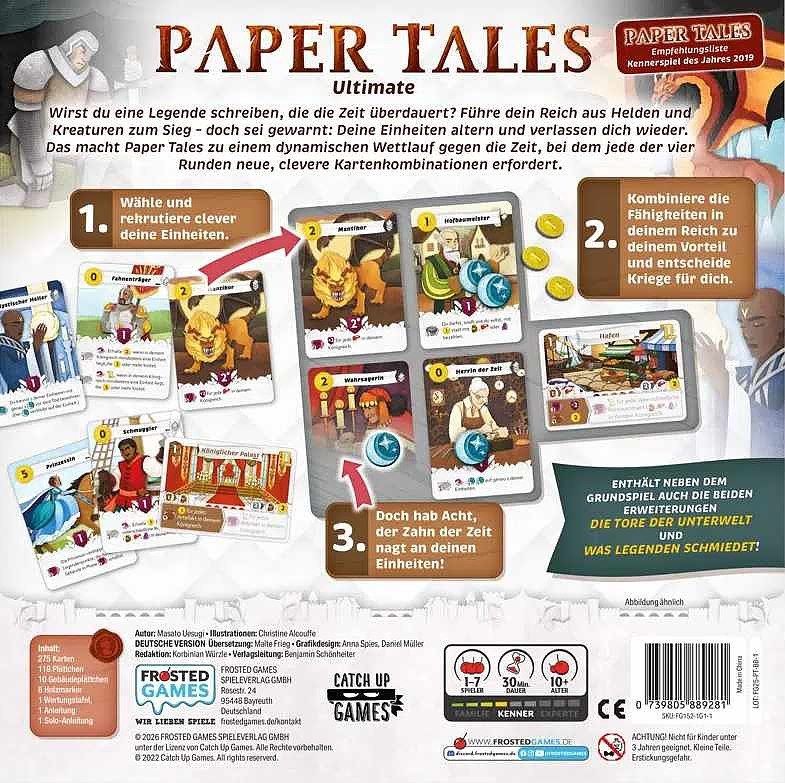 Paper Tales Ultimate Rueckseite