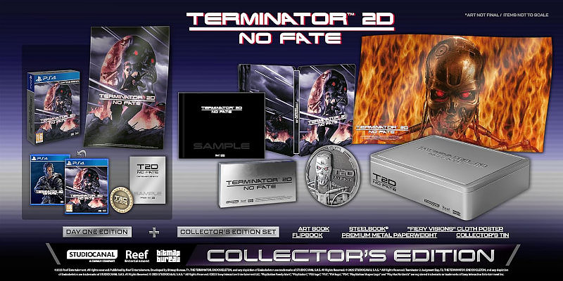 Terminator 2D: No Fate Collectors Edition (PEGI) Cover