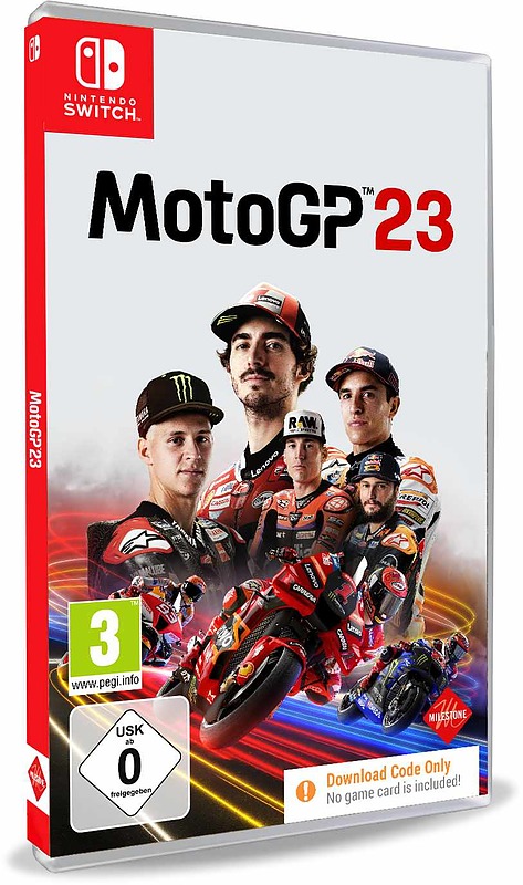 MotoGP 23 Code in a Box Cover