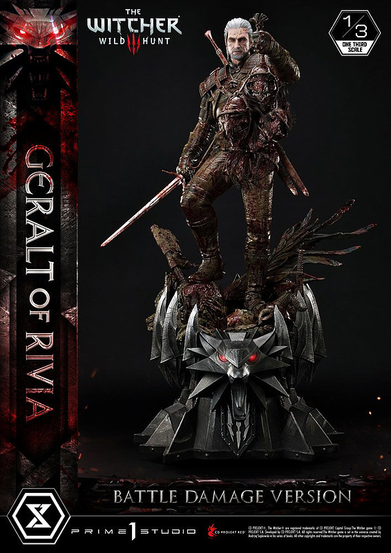 Witcher 3 Statue 1/3 Geralt von Rivia Battle Cover