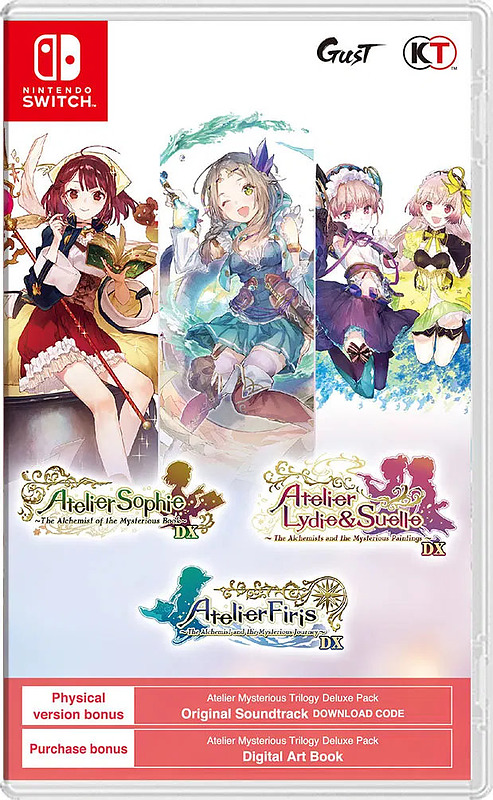 Atelier Mysterious Trilogy Pack Deluxe Cover