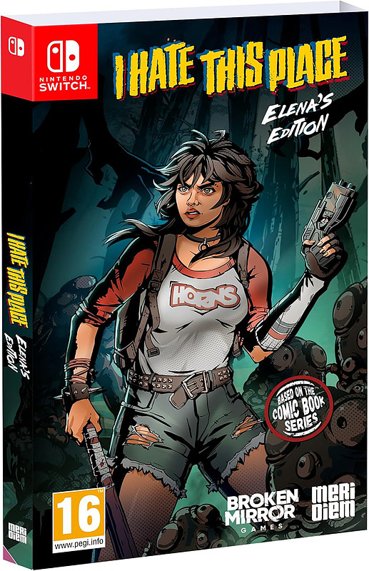 I Hate This Place Elena's Edition (PEGI) Cover