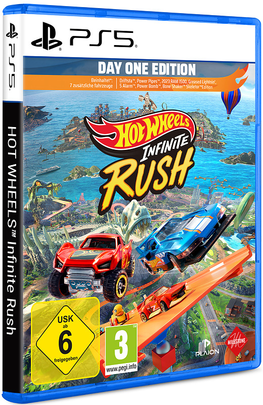 Hot Wheels Infinite Rush D1 Edition Cover
